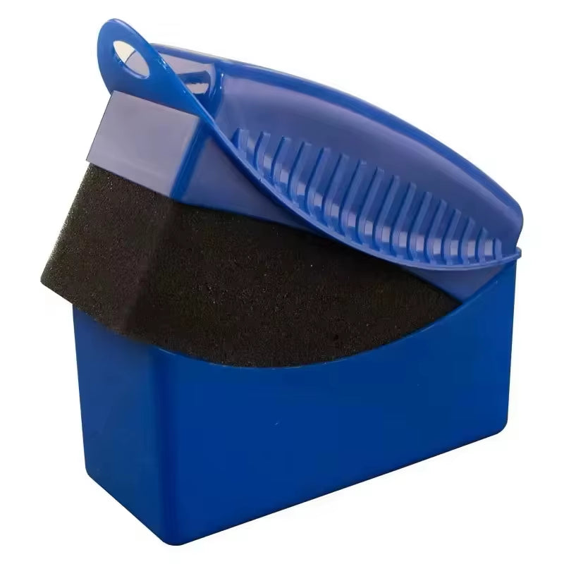 Premium Ergonomic Tyre Dressing & Waxing Applicator Brush