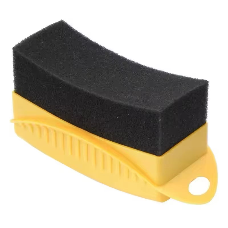 Premium Ergonomic Tyre Dressing & Waxing Applicator Brush