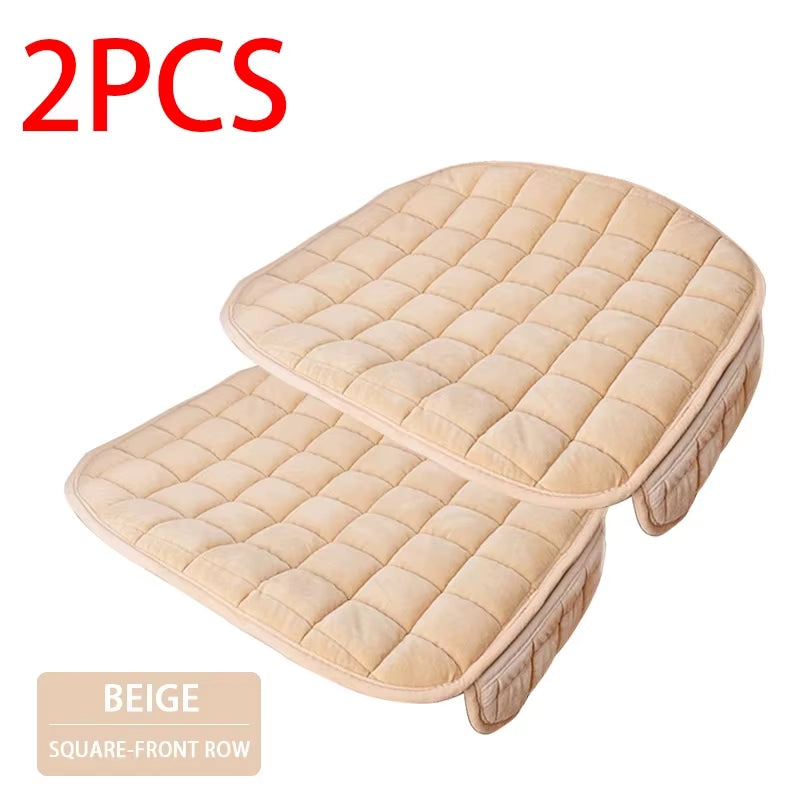 Premium Plush Car Seat Cushion – Warm Soft Universal Seat Protector