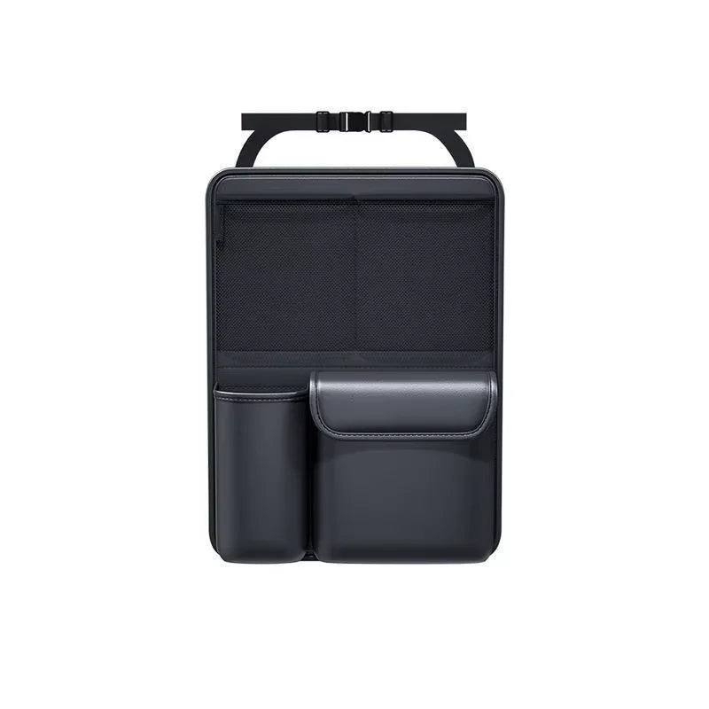 Premium Leather Multi-Pocket Car Trunk Organizer