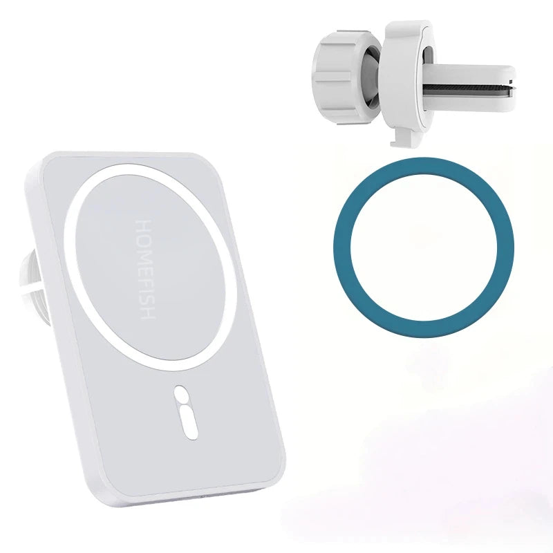 F188A Magnetic Car Wireless Charger for Phone\Pad\Watch Car Phone Holder Stand Mount Fast Charging Station