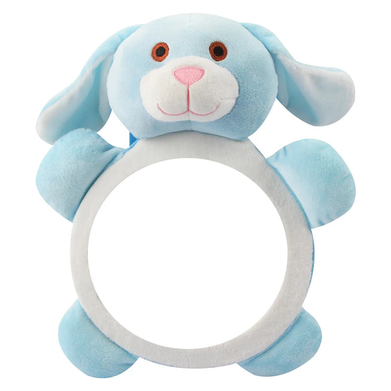 Plush Animal Wide-View Baby Car Mirror