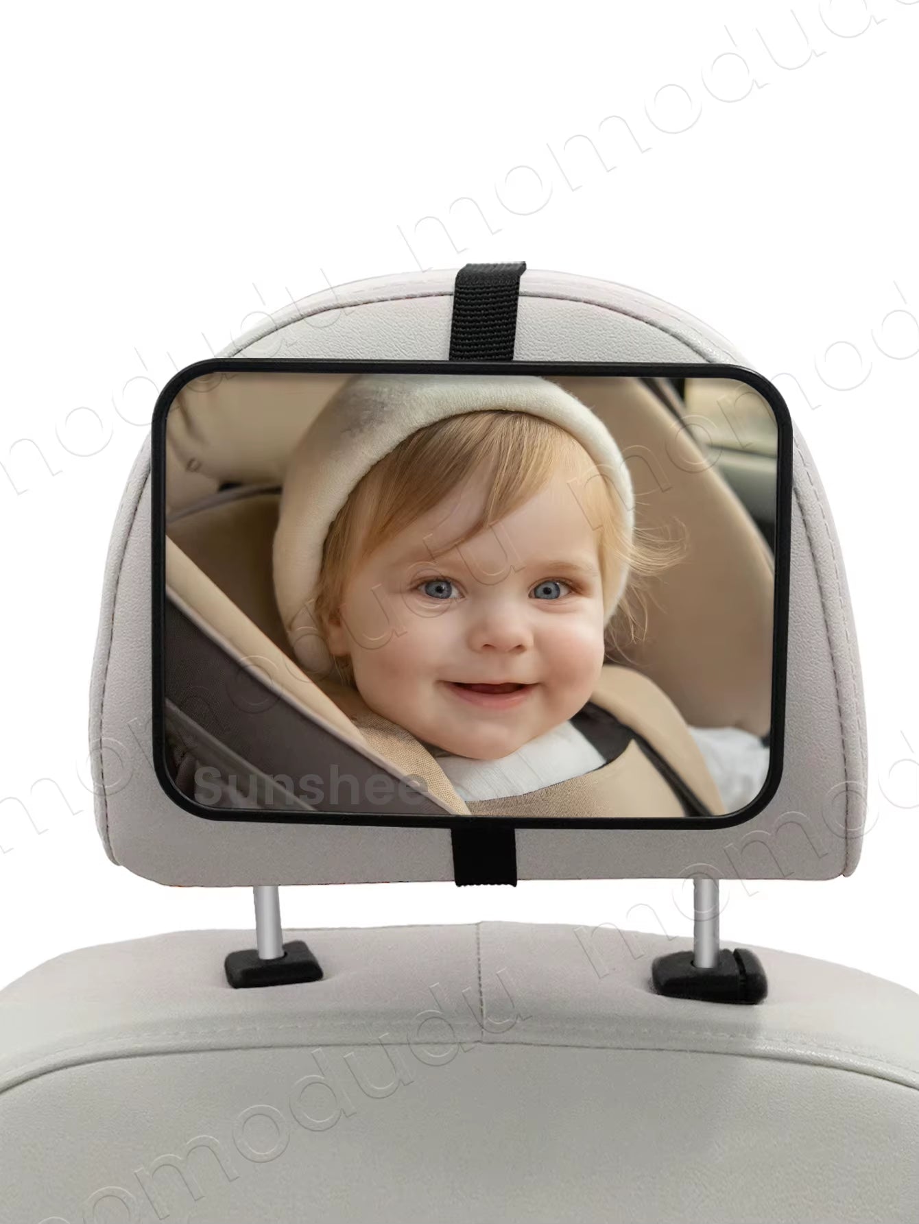 Premium Baby Car Mirror – Shatterproof Rear Facing Infant Safety Mirror