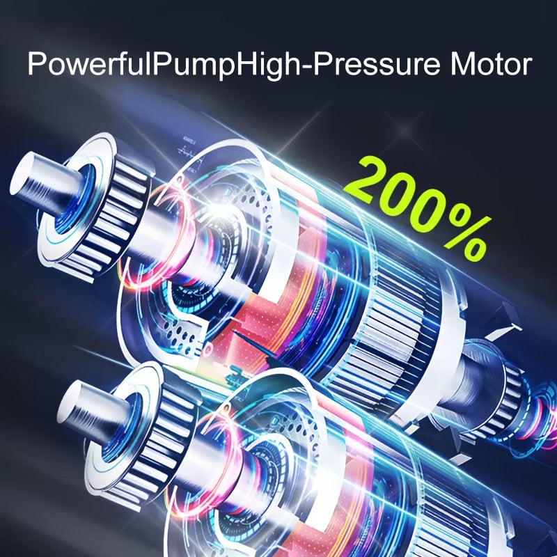 Portable Cordless Tyre Inflator | 150PSI Digital Air Pump | Car Motorcycle Bike | Australia