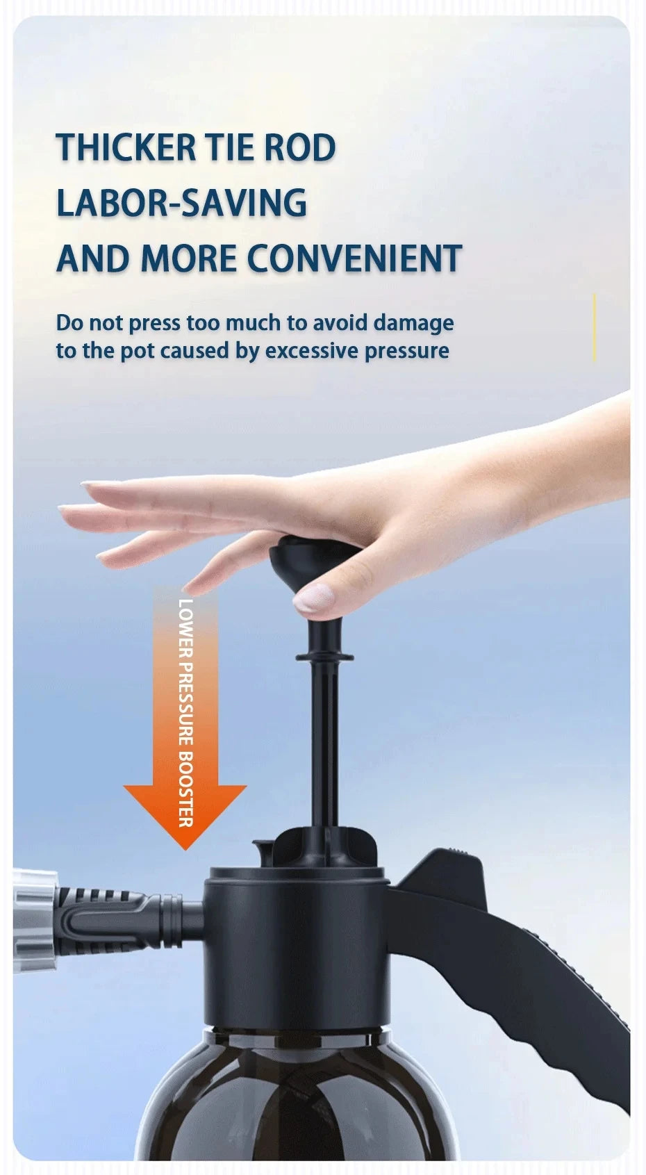 2L Portable Foam Sprayer for Car Washing & Detailing