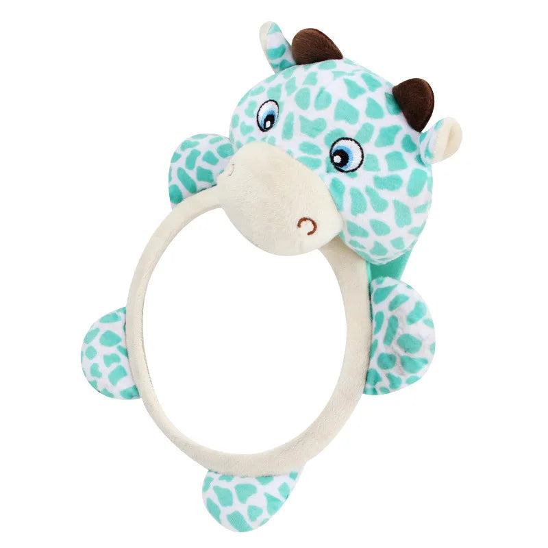 Plush Animal Wide-View Baby Car Mirror