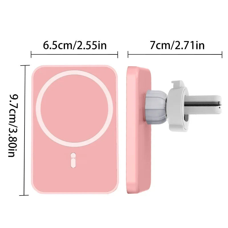 F188A Magnetic Car Wireless Charger for Phone\Pad\Watch Car Phone Holder Stand Mount Fast Charging Station