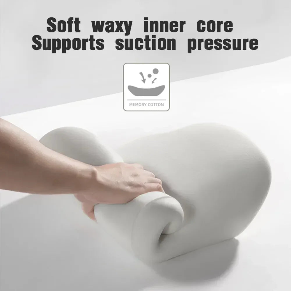 Premium Memory Foam Car Neck & Lumbar Support Set